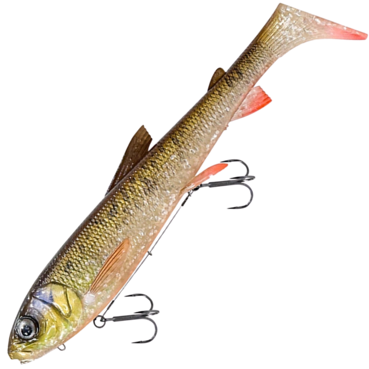 Savage Gear 3D Line Thru Whitefish Shad Haukijigi 38cm 450g | Dirty Whitefish