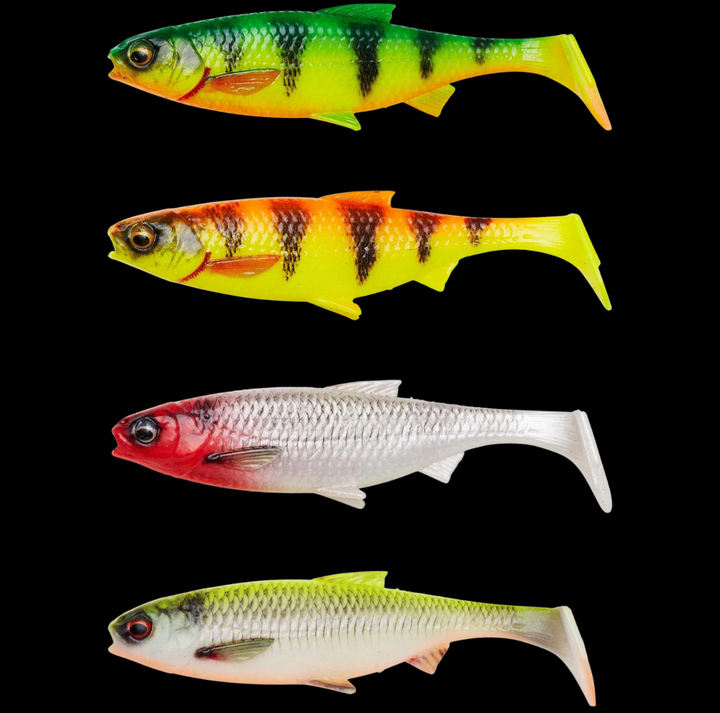 Savage Gear 3D River Roach 8cm 5g Jigi 4kpl | Dark Water Mix