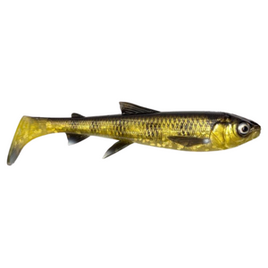 Savage Gear 3D Whitefish Shad Haukijigi 23cm 94g 1kpl | Black Gold Glitter