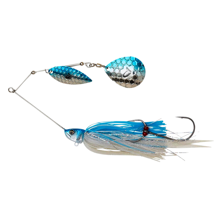 Savage Gear Da Bush Spinnerbait 32g | Blue Silver