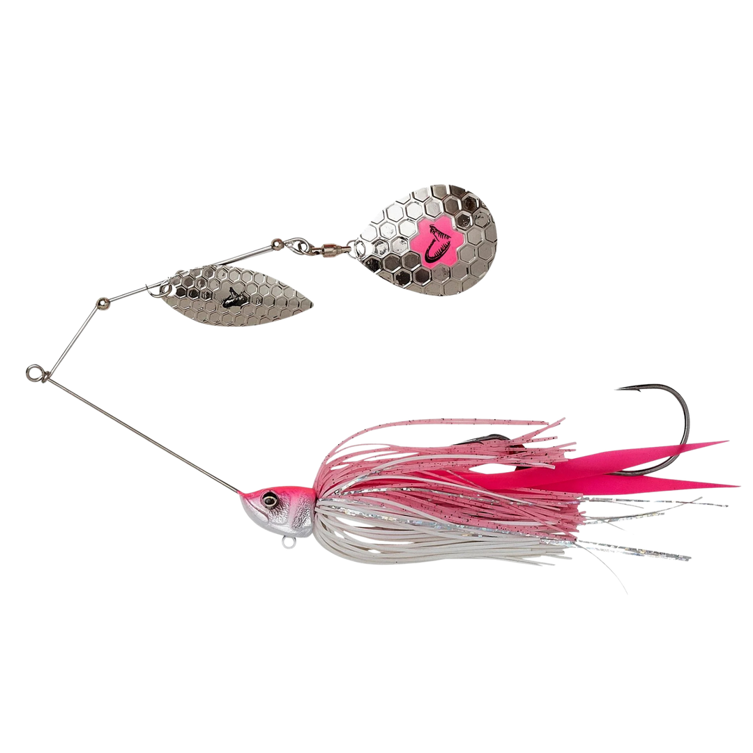 Savage Gear Da Bush Spinnerbait 32g | Pink Silver