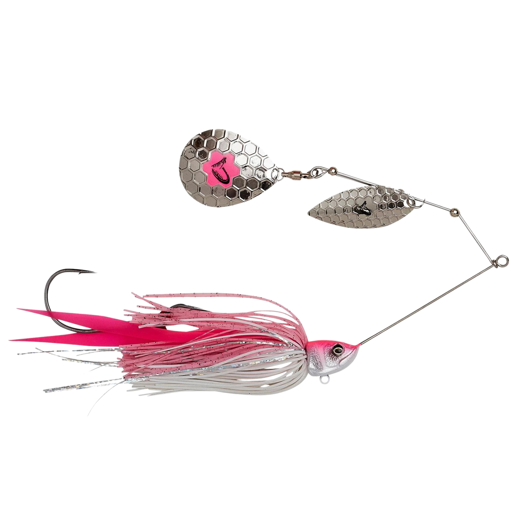 Savage Gear Da Bush Spinnerbait 32g | Pink Silver