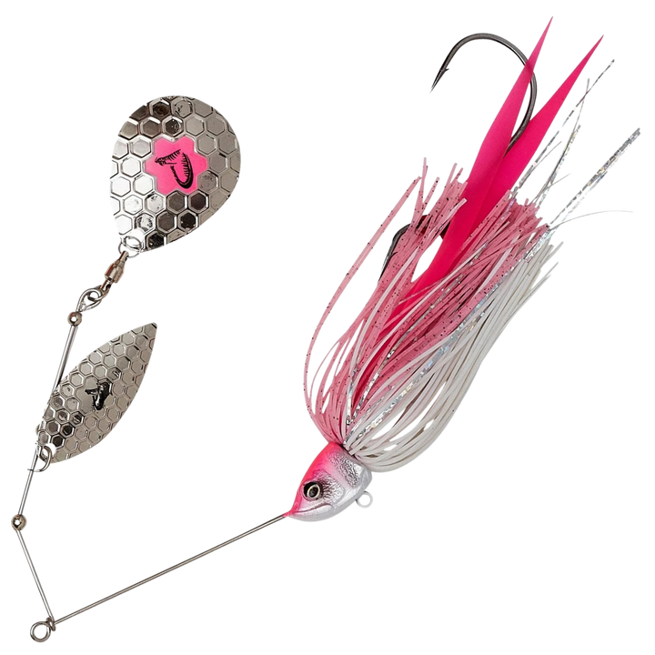 Savage Gear Da Bush Spinnerbait 32g | Pink Silver