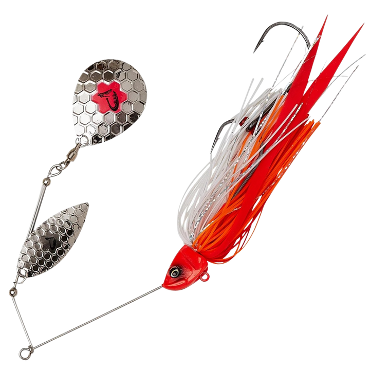 Savage Gear Da Bush Spinnerbait 32g | Red Head Silver