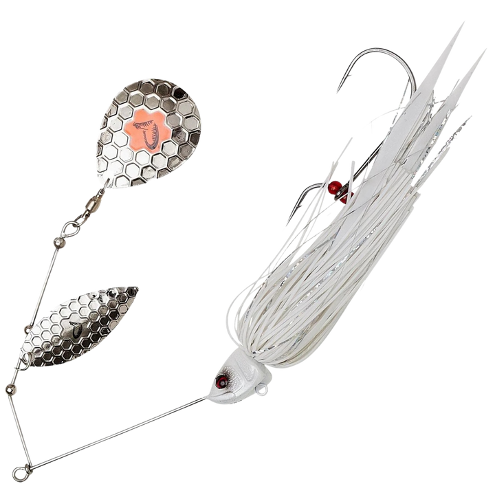 Savage Gear Da Bush Spinnerbait 32g | White Silver