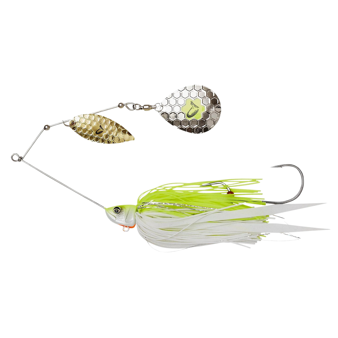 Savage Gear Da Bush Spinnerbait 32g | Yellow White Silver