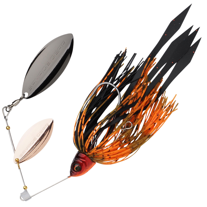 Savage Gear Da Lil Bush Spinnerbait 13cm 20g | Red Craw