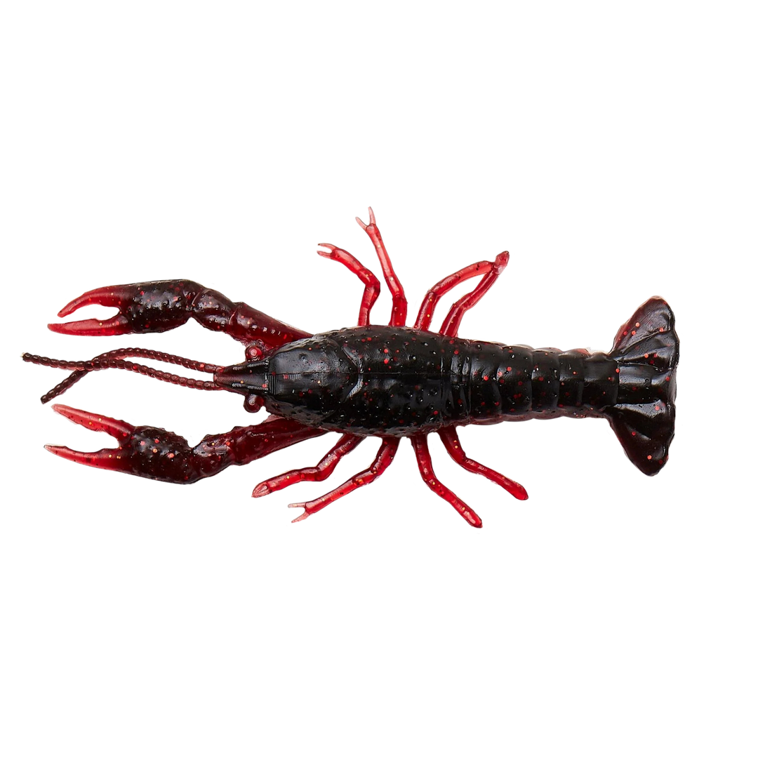 Savage Gear NED Craw Rapujigi 6,5cm 4kpl | Black & Red