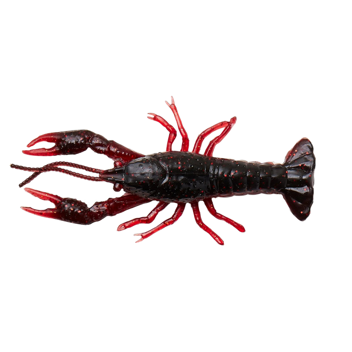 Savage Gear NED Craw Rapujigi 6,5cm 4kpl | Black & Red