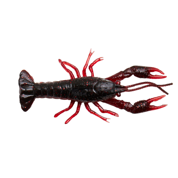 Savage Gear NED Craw Rapujigi 6,5cm 4kpl | Black & Red