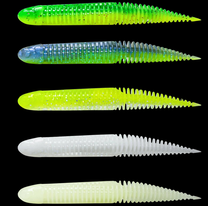 Savage Gear Ned Dragon Tail Slug 7,2cm 3g Jigi 5kpl | Dark Water Mix