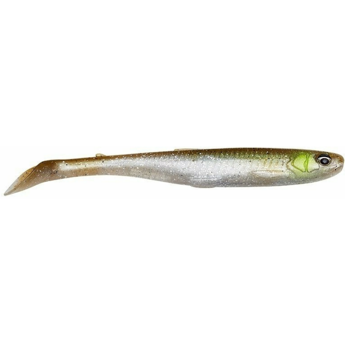 Savage Gear - Slender Scoop Shad Jigi 11cm | 7g (2kpl) | Green Silver  (GS)