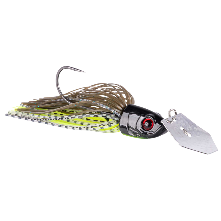 Shimano Yasei Chit Chat Chatter 13g | Brown Chartreuse