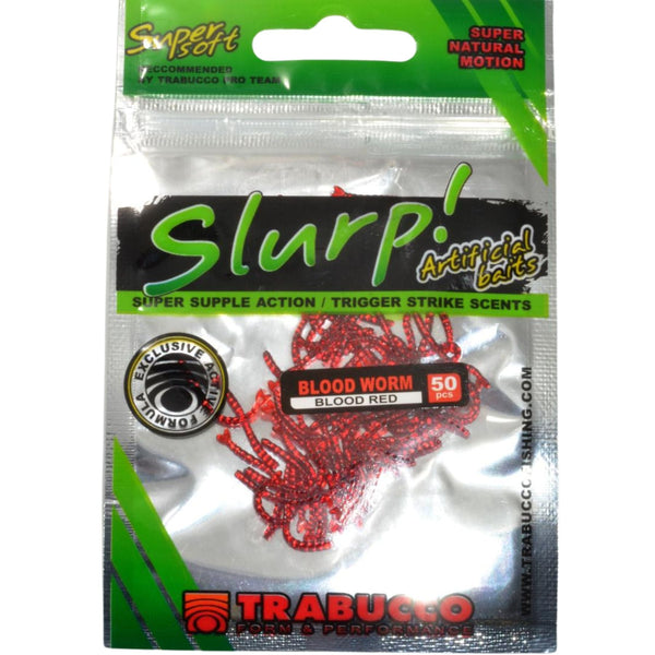 Trabucco Slurp Keinosurvari 50kpl | Tummapunainen