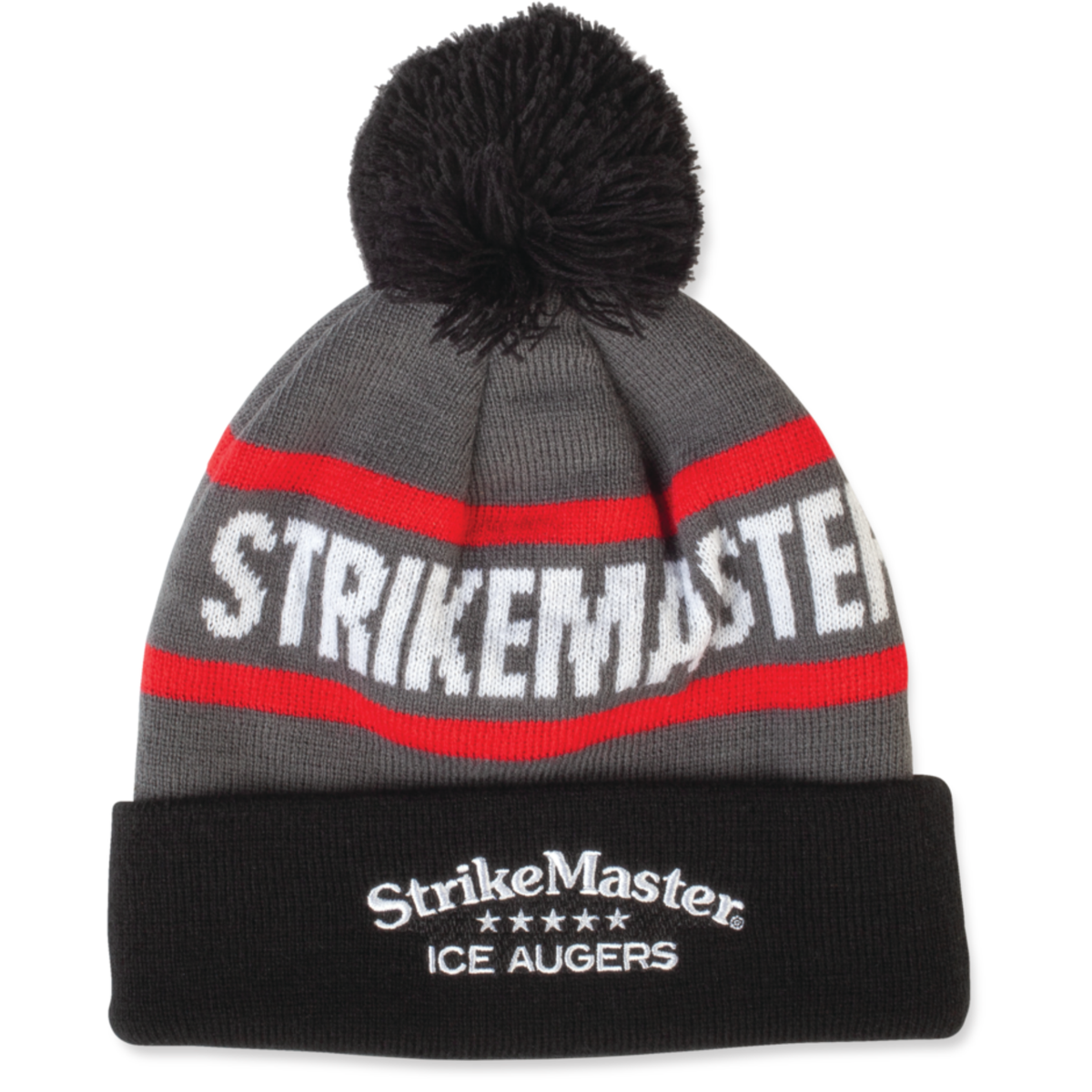 StrikeMaster Beanie pipo | Black/Grey/Red
