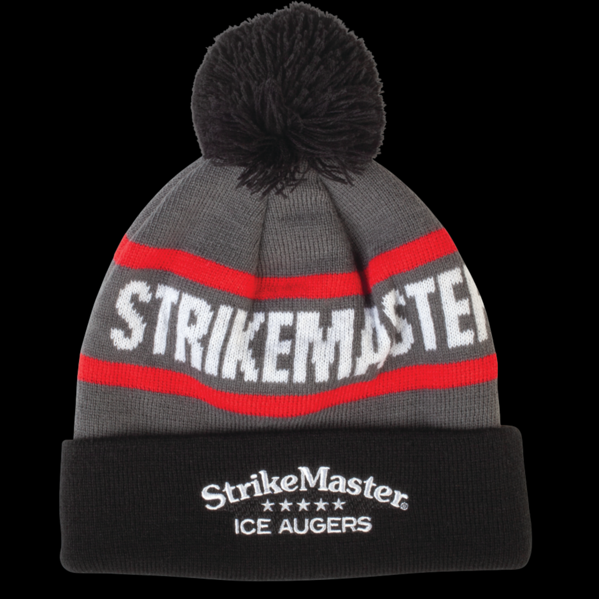 StrikeMaster Beanie pipo | Black/Grey/Red