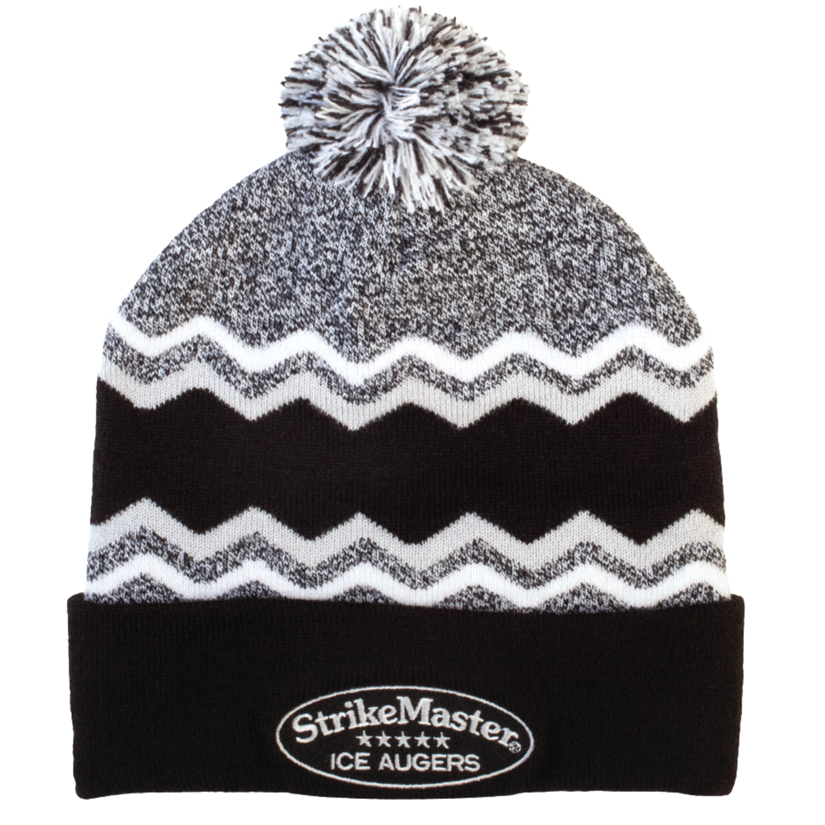StrikeMaster Beanie pipo | Black/Grey/White