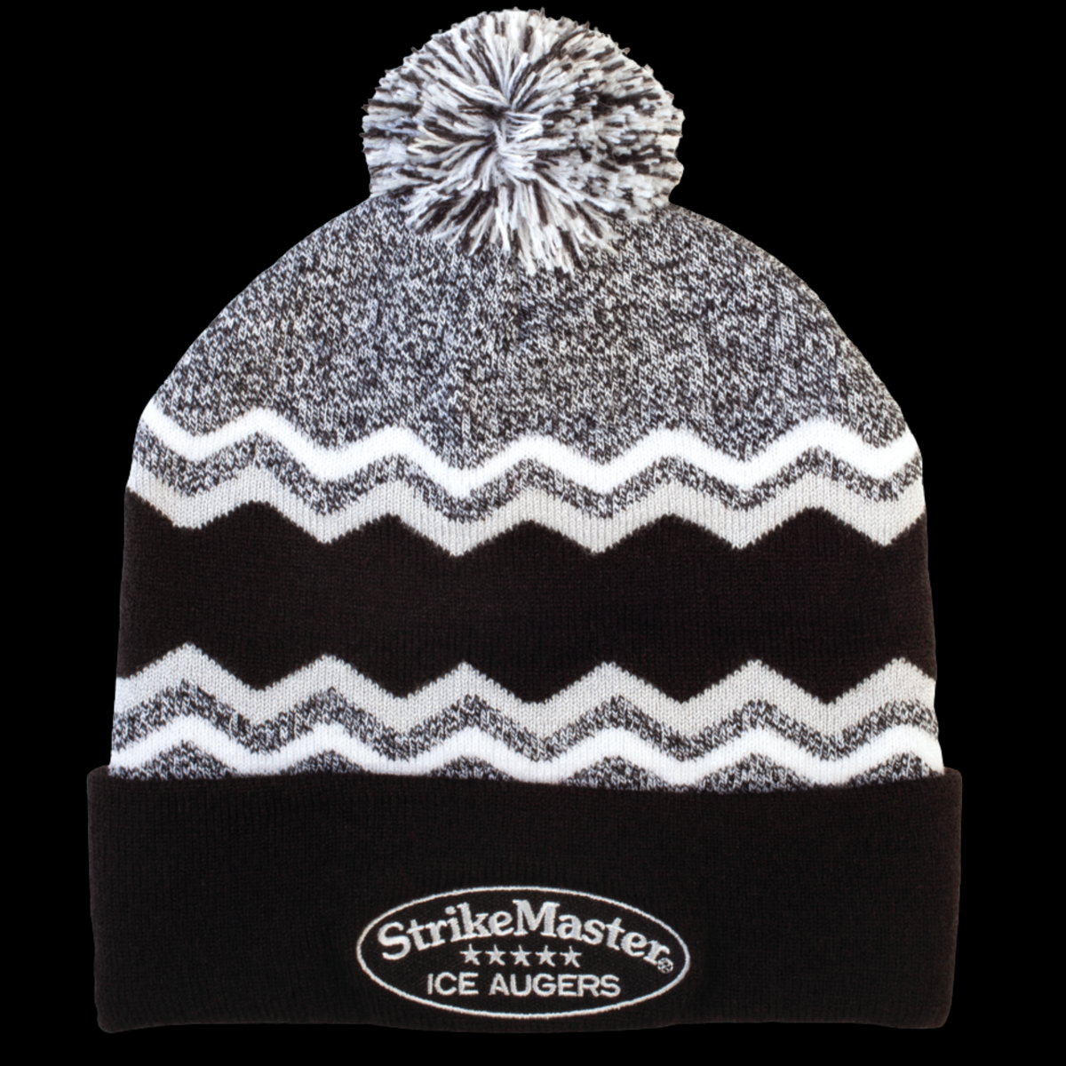 StrikeMaster Beanie pipo | Black/Grey/White