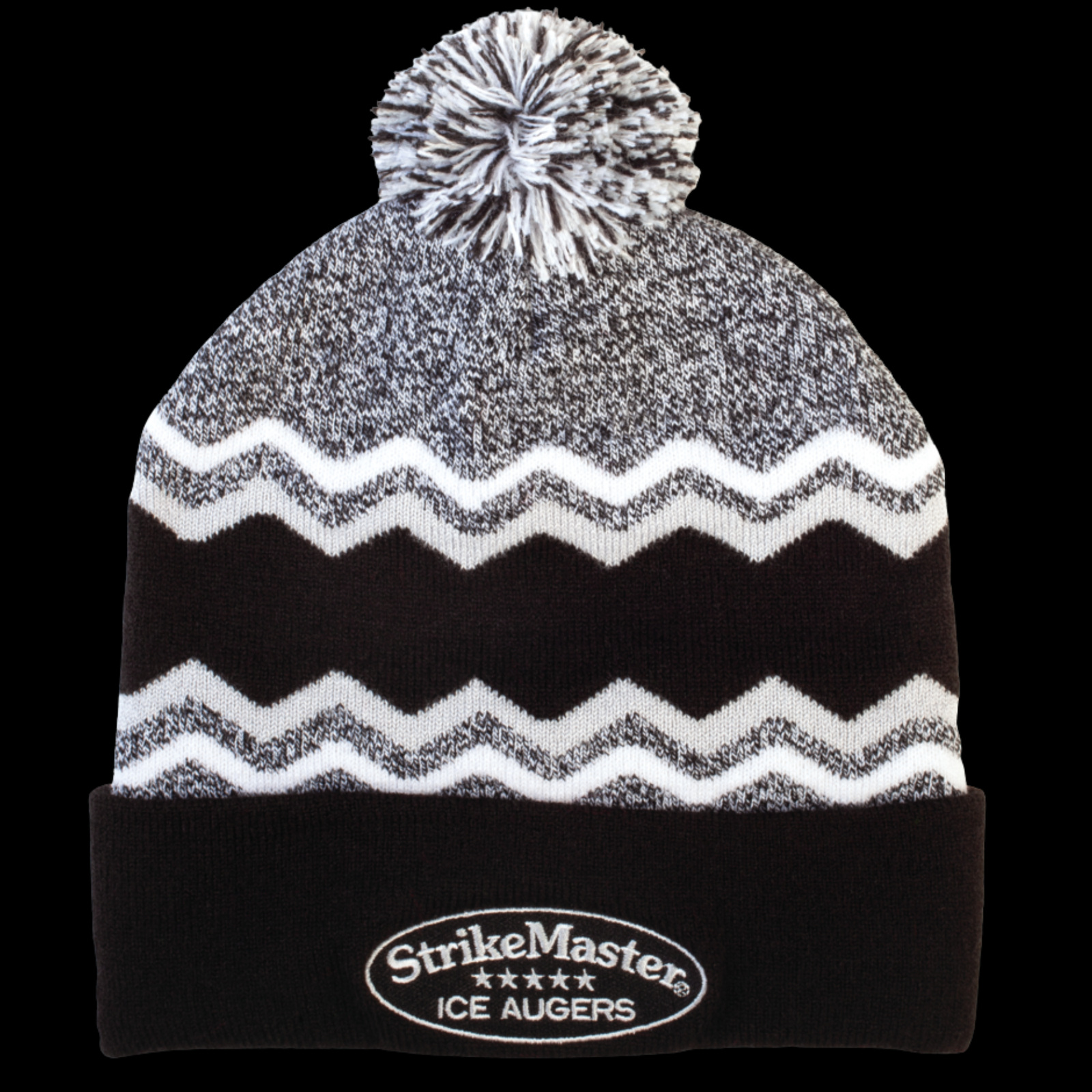 StrikeMaster Beanie pipo | Black/Grey/White