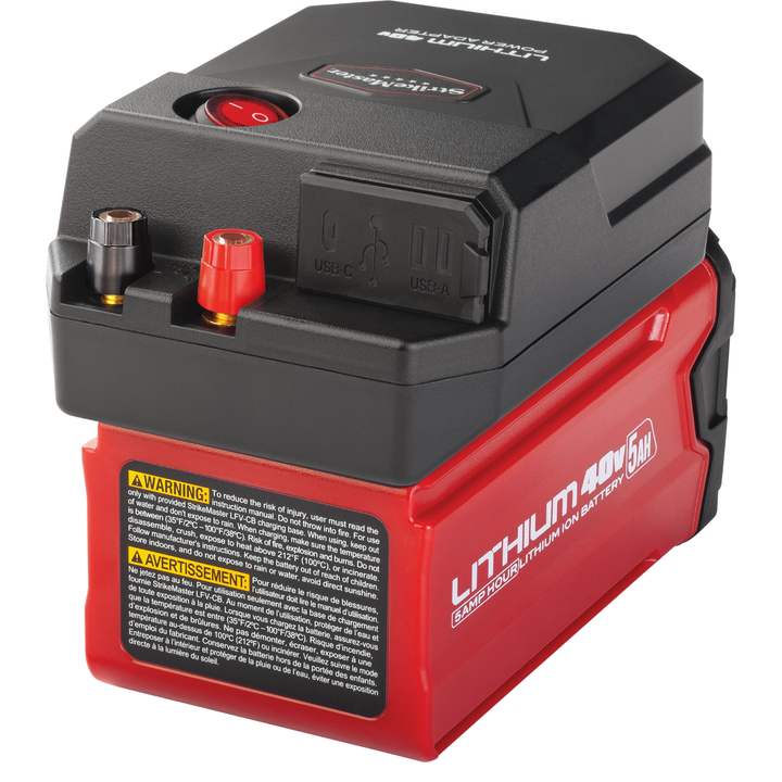 StrikeMaster Power Adapter Lithium 40V/12V jännitteenmuunnin