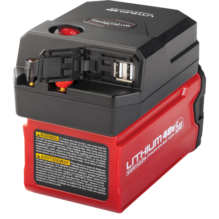 StrikeMaster Power Adapter Lithium 40V/12V jännitteenmuunnin