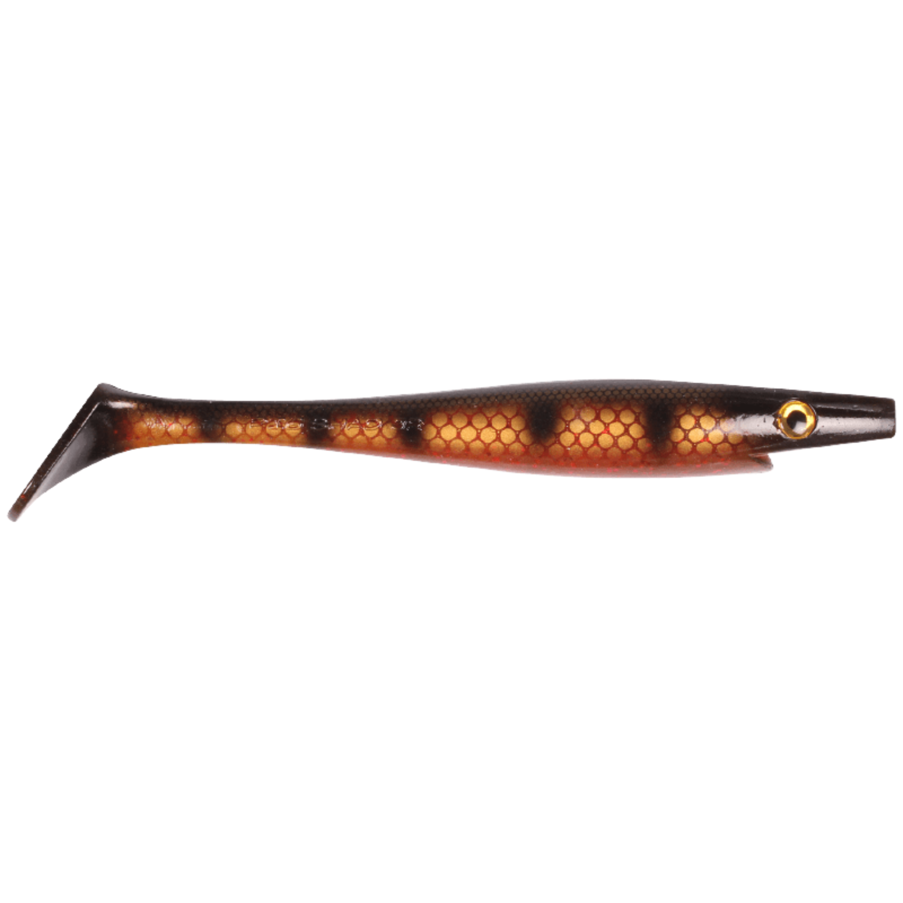 Strike Pro Pig Shad Jr 20cm 50g Haukijigi 2kpl | Black Okiboji Perch