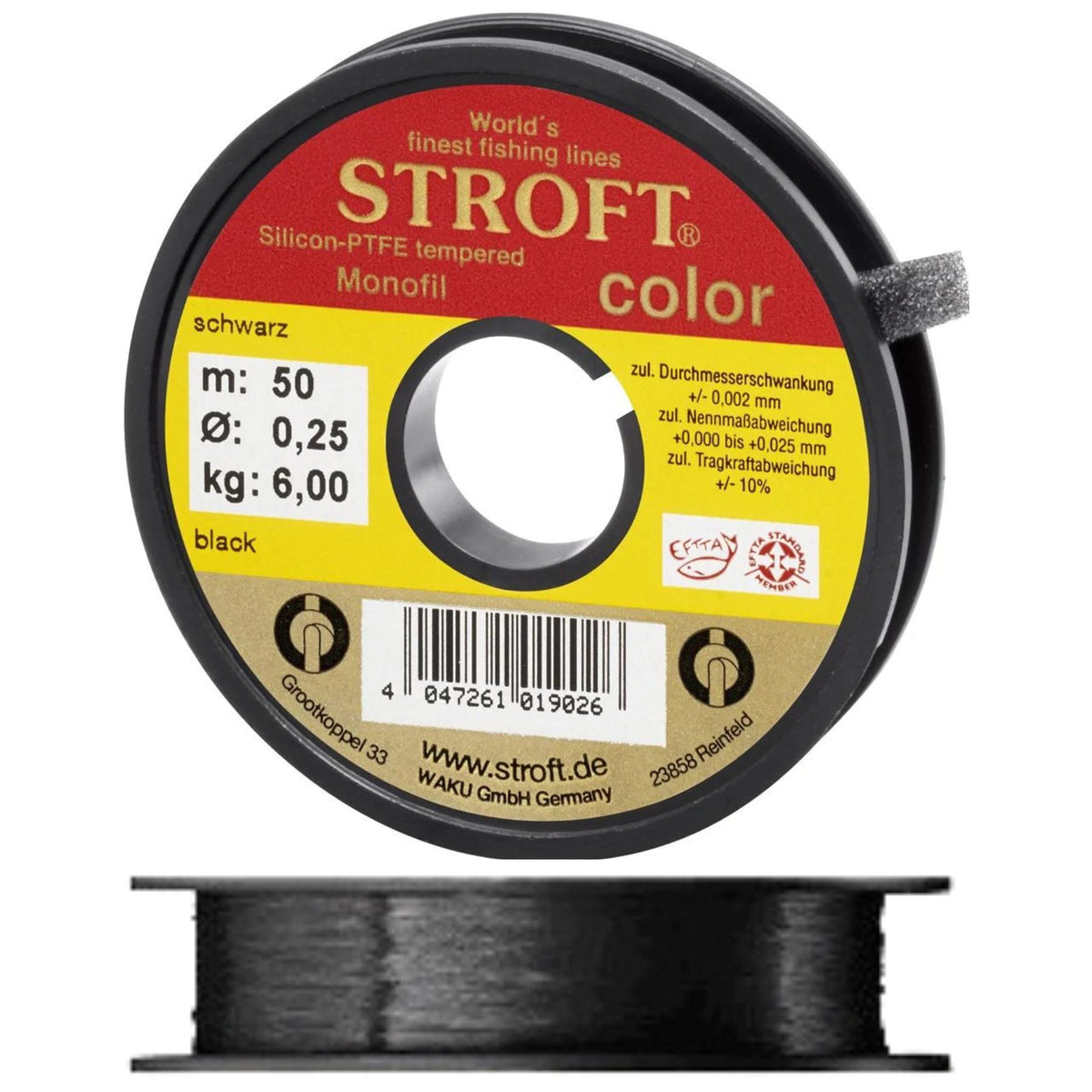 Stroft Black Monofiilisiima 50m