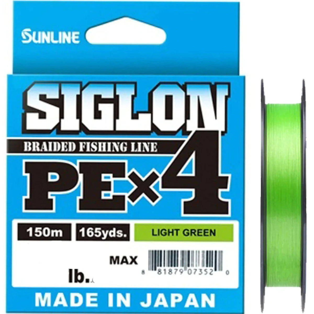 Sunline Siglon PE X4 Light Green 150m Kuitusiima