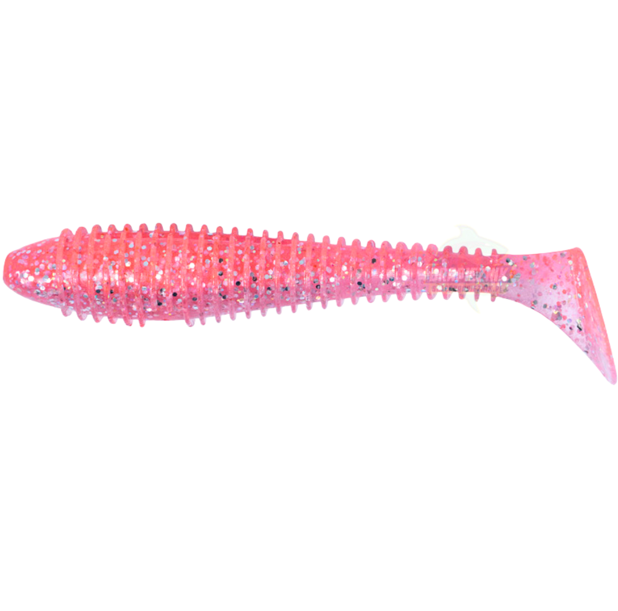 Keitech Swing Impact FAT Jigi 3.8" 6 kpl | Sparkling Pink Shad