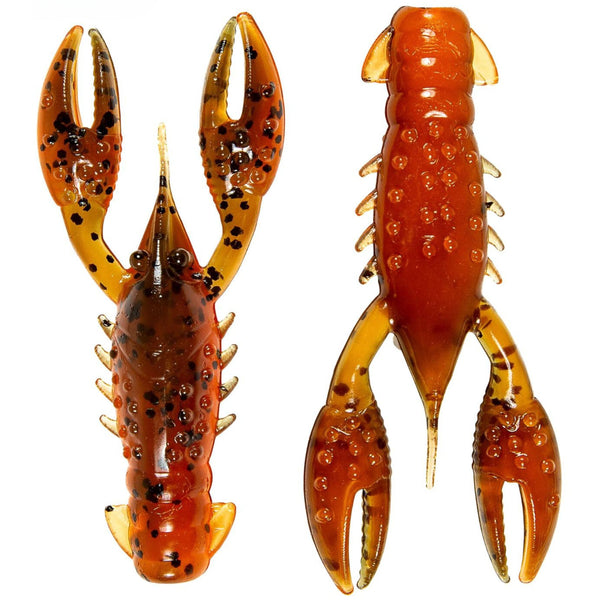 Z-Man TRD Crawz Jigi 2.5" 6kpl | Green Pumpkin Orange