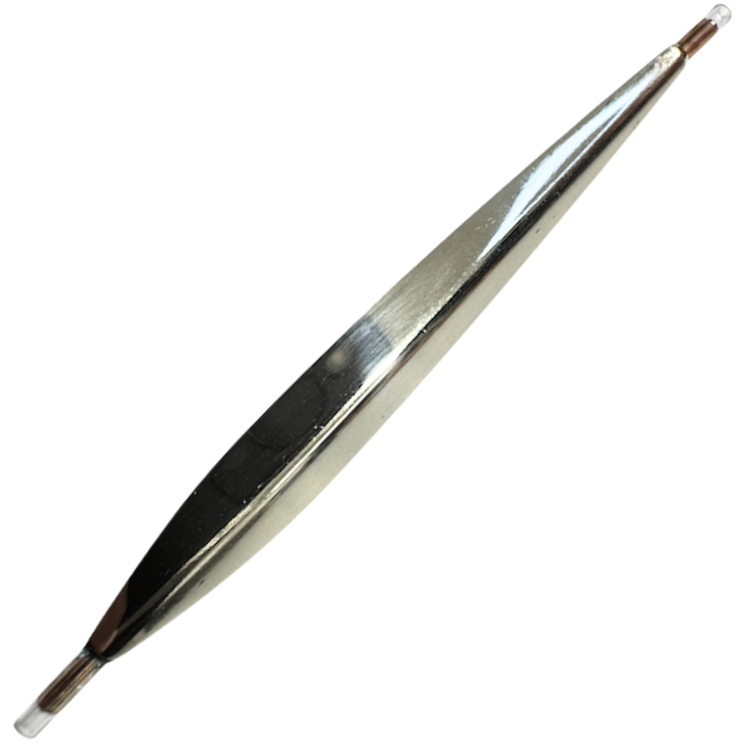 Tapsa Pilkit Saukko 75mm 12g Liukupilkki | Messinki-Hopea