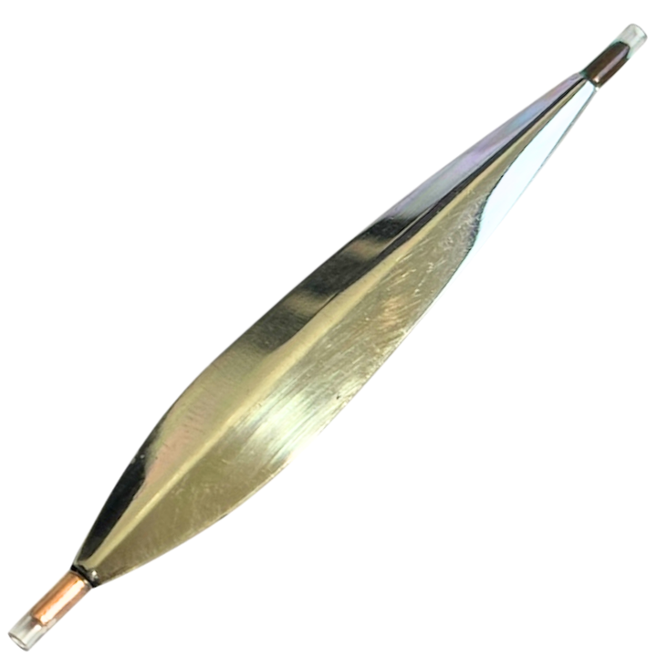 Tapsa Pilkit Saukko Plus 60mm 10g Liukupilkki | Messinki-Hopea