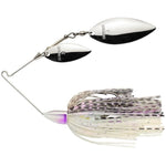 Keitech Tee Bone Double Willow Spinnerbait 14g | Purple Pearl Shad