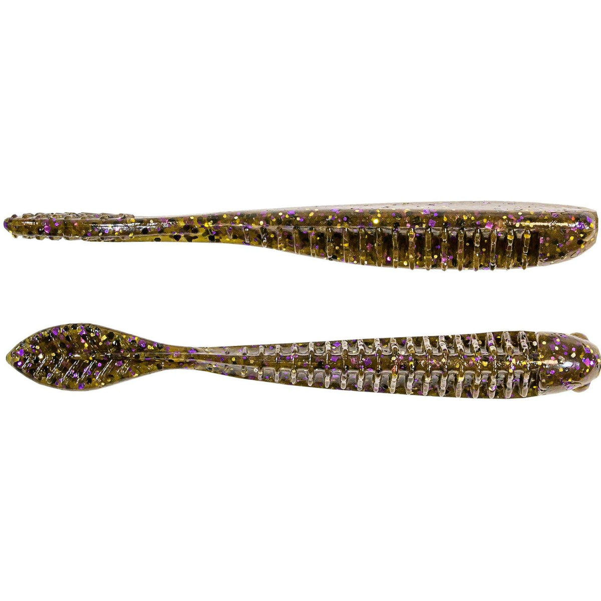 Z-Man Trick Shotz Jigi 3.5" | Green Pumpkin Goby