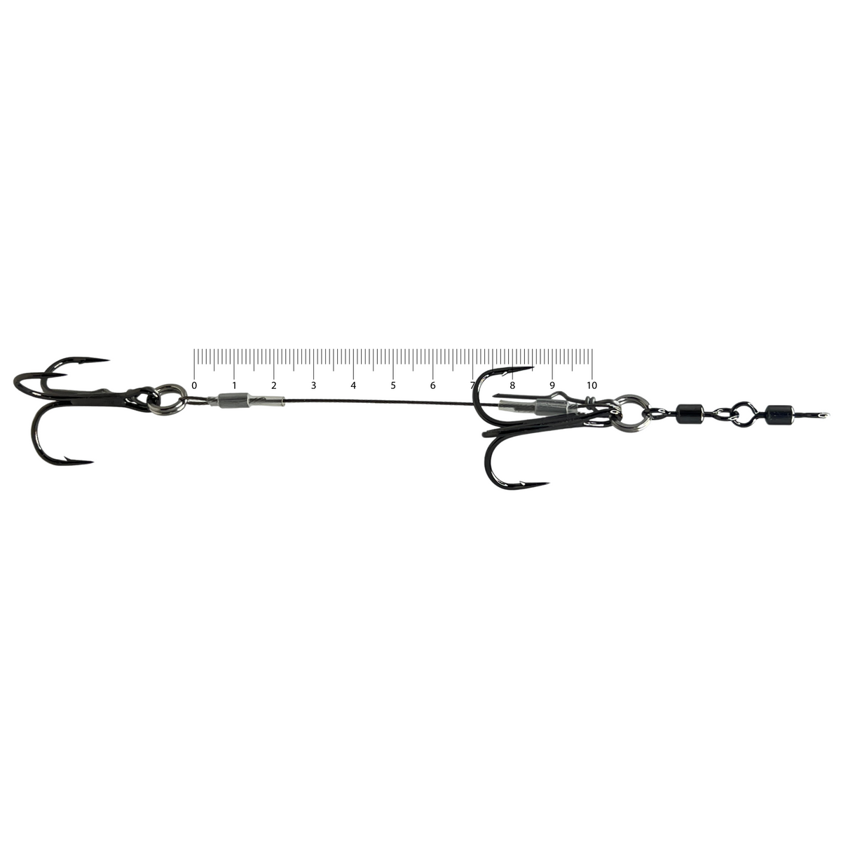 JK-Rig Tuplakoukku-Rigi 11cm | 3/0 60kg Heavy Duty