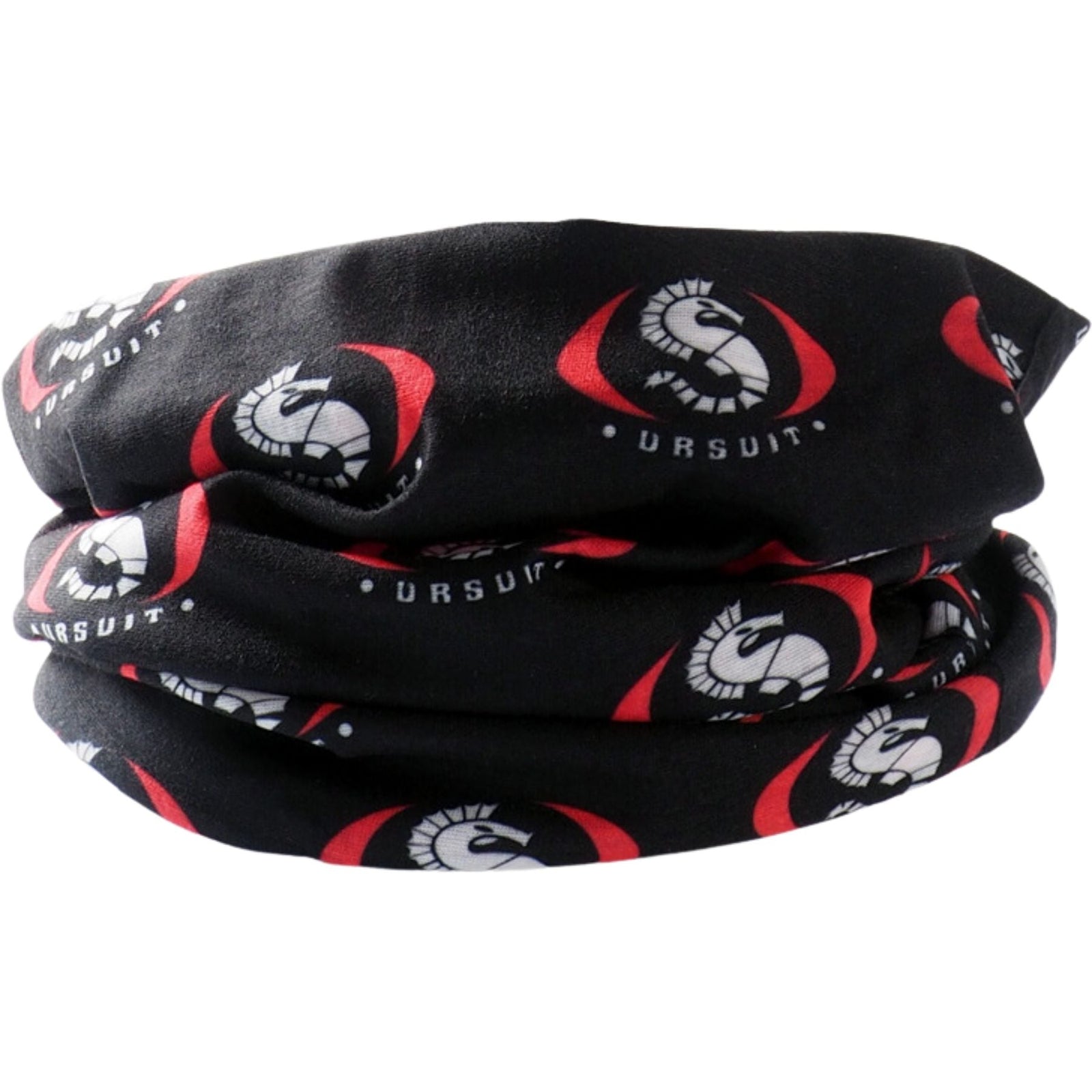 Ursuit Putkihuivi (tupla) musta/punainen