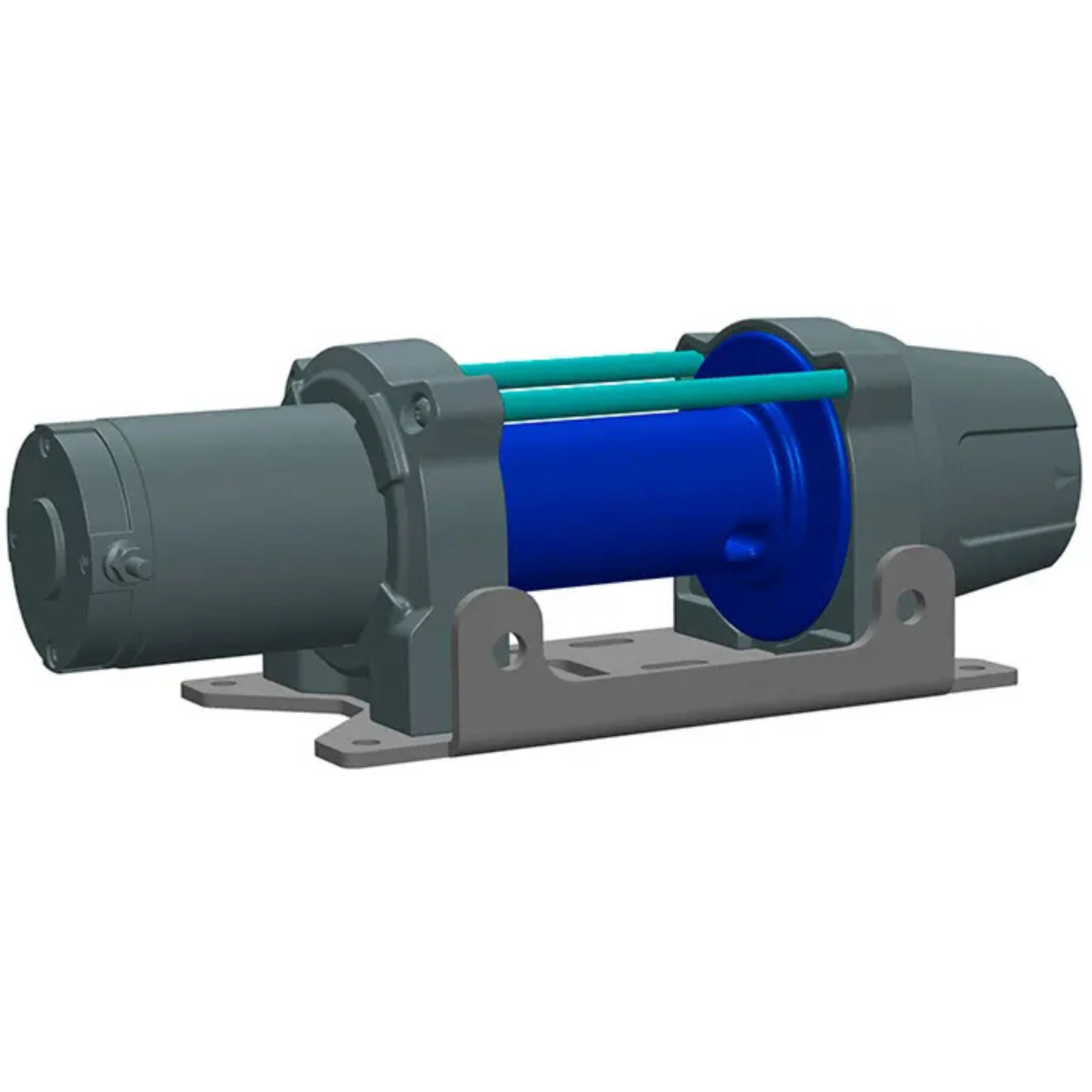 Warn Vinssin Asennuslevy VRX/AXON | Leveä