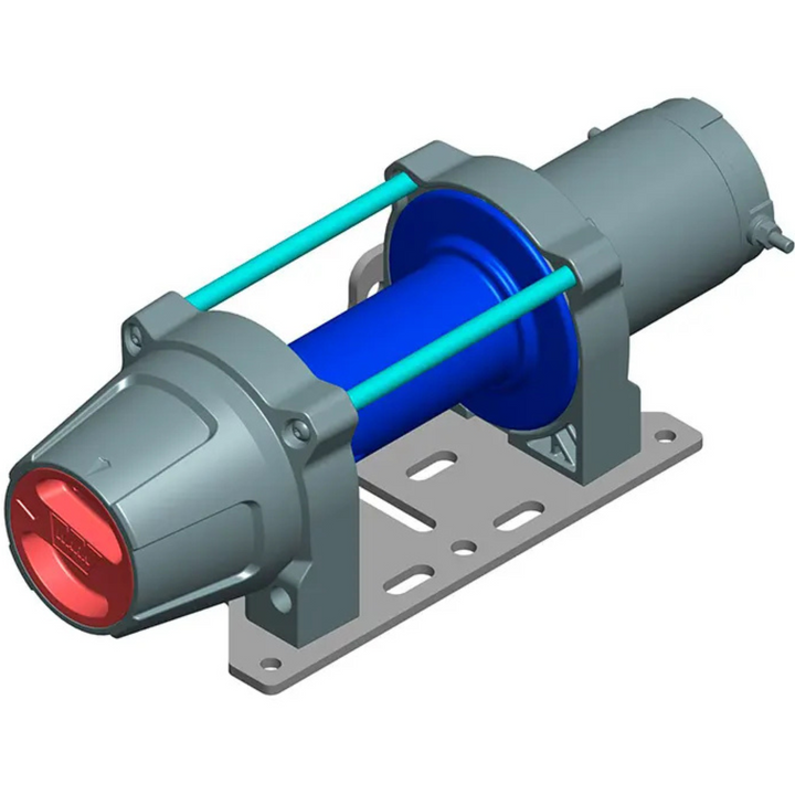 Warn Vinssin Asennuslevy VRX/AXON | Leveä
