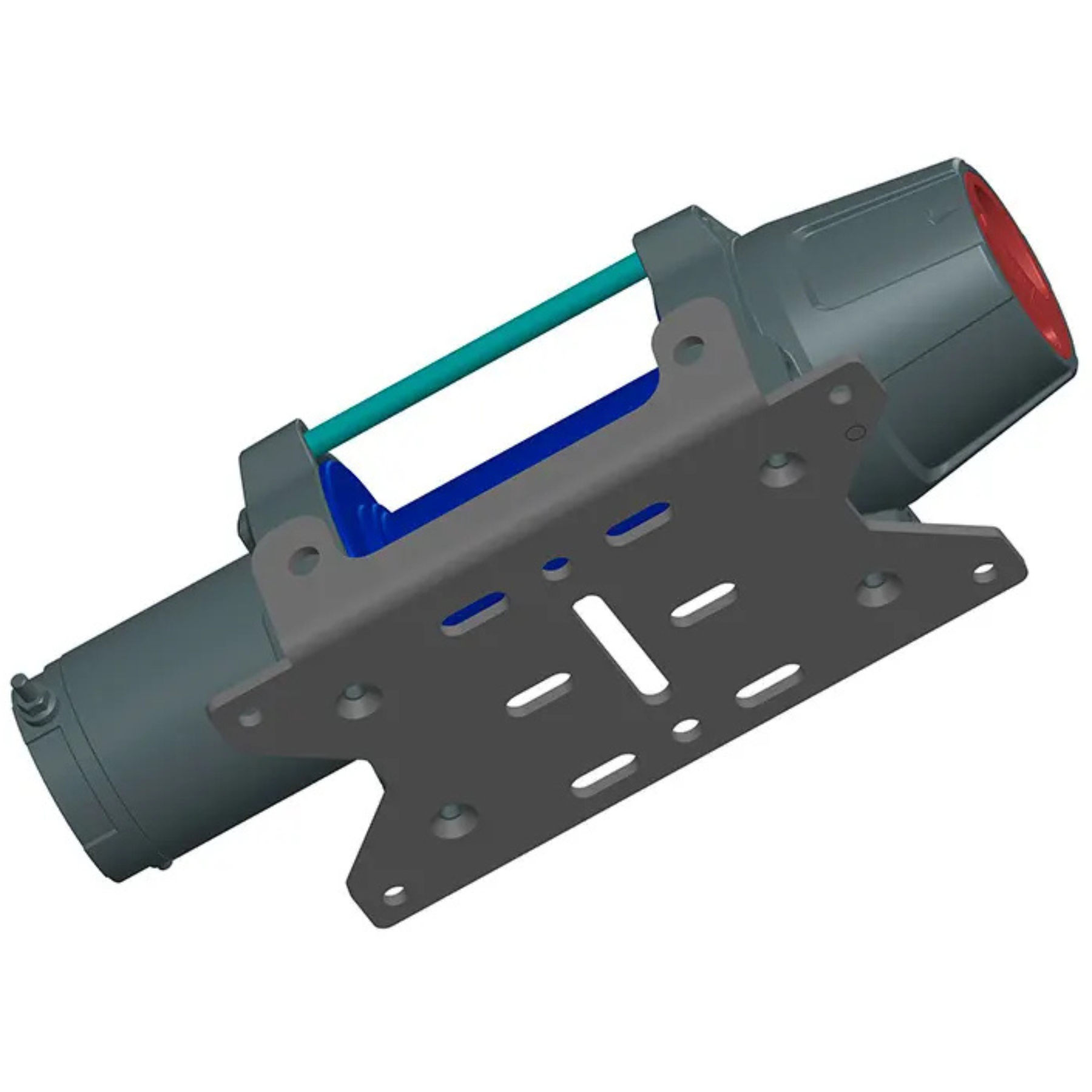 Warn Vinssin Asennuslevy VRX/AXON | Leveä