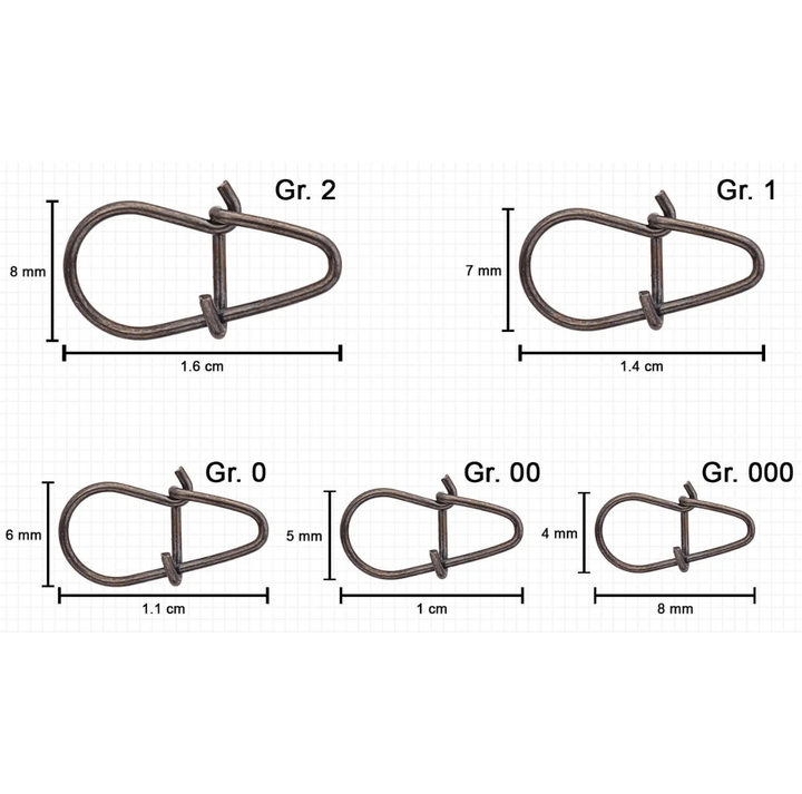 VMC 3538 BN Crank Bait Snap viehelukko