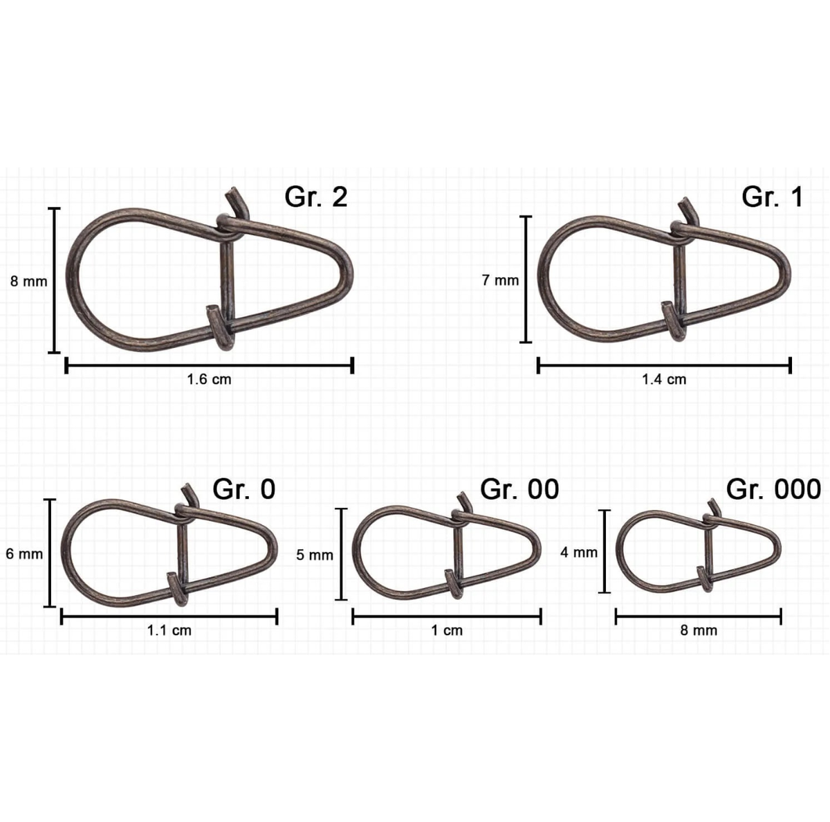 VMC 3538 BN Crank Bait Snap viehelukko