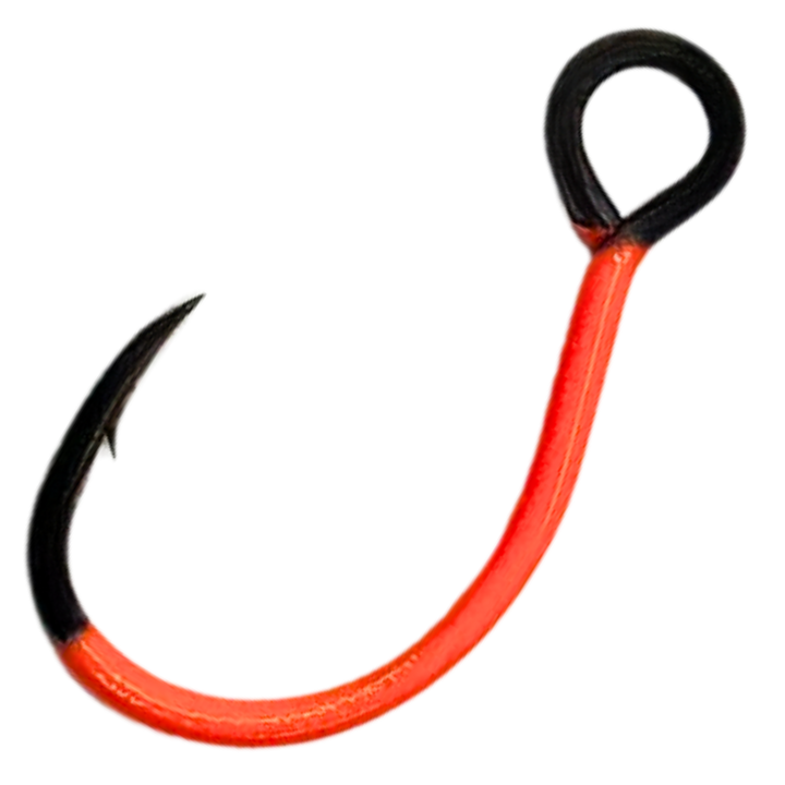 VMC 7237 Light Inline Single yksihaarakoukku | UV Orange