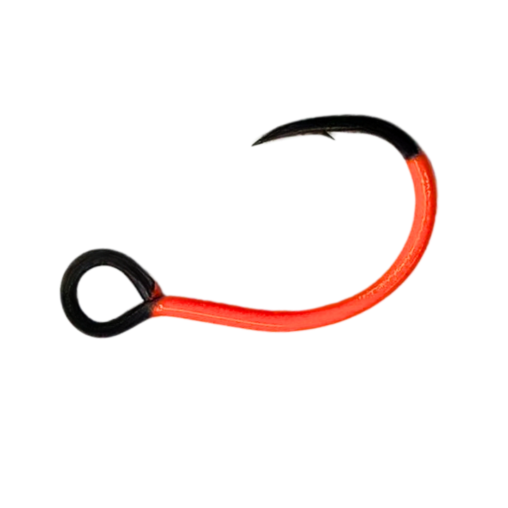 VMC 7237 Light Inline Single yksihaarakoukku | UV Orange