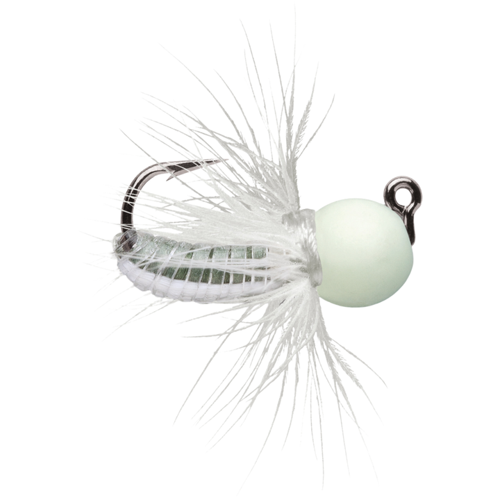 VMC Tungsten Fly Jig perho-morri 1,8g | Glow White