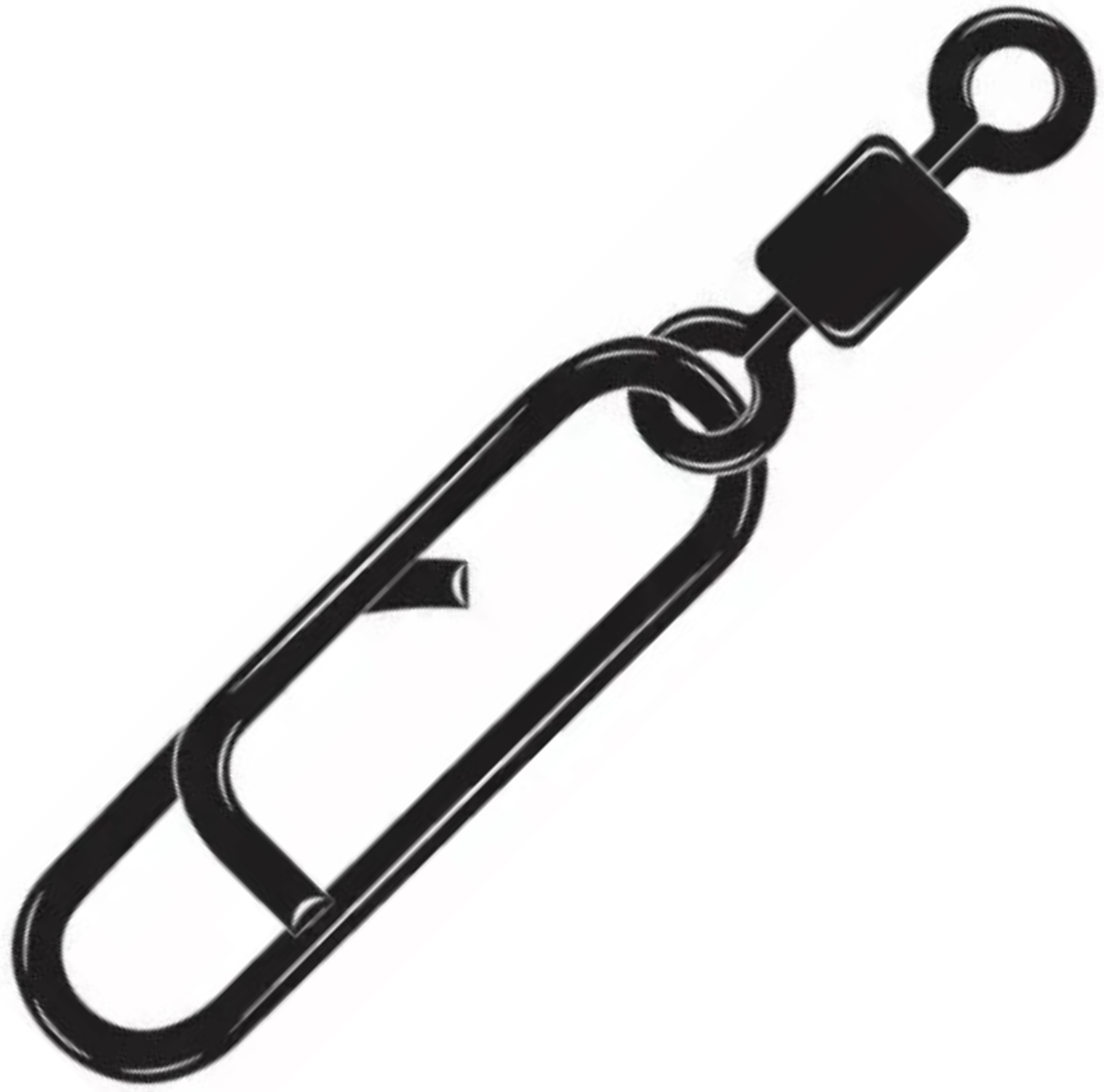 VMC 3522BN Switch Snap + Swivel viehelukko leikarilla