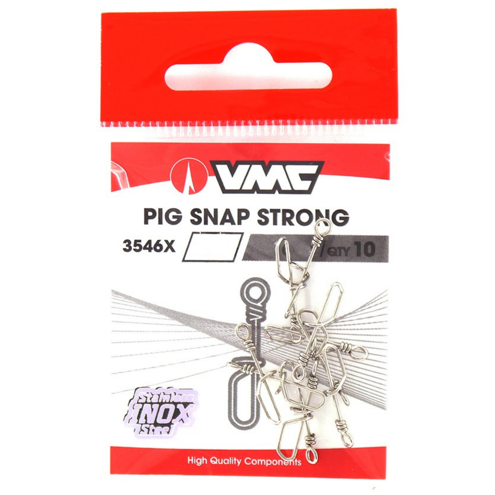 VMC 3546XBN Pig Snap Strong Viehelukko 10kpl