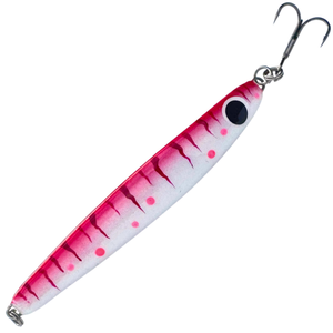 Vajokki LAIHIS Meritaimenviehe 17g 100mm | Pinkkitäplä 218