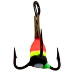 KPF Värikoukku #14 VMC 9617 2kpl | Puna-kelta-musta/vihr-valk iskupiste