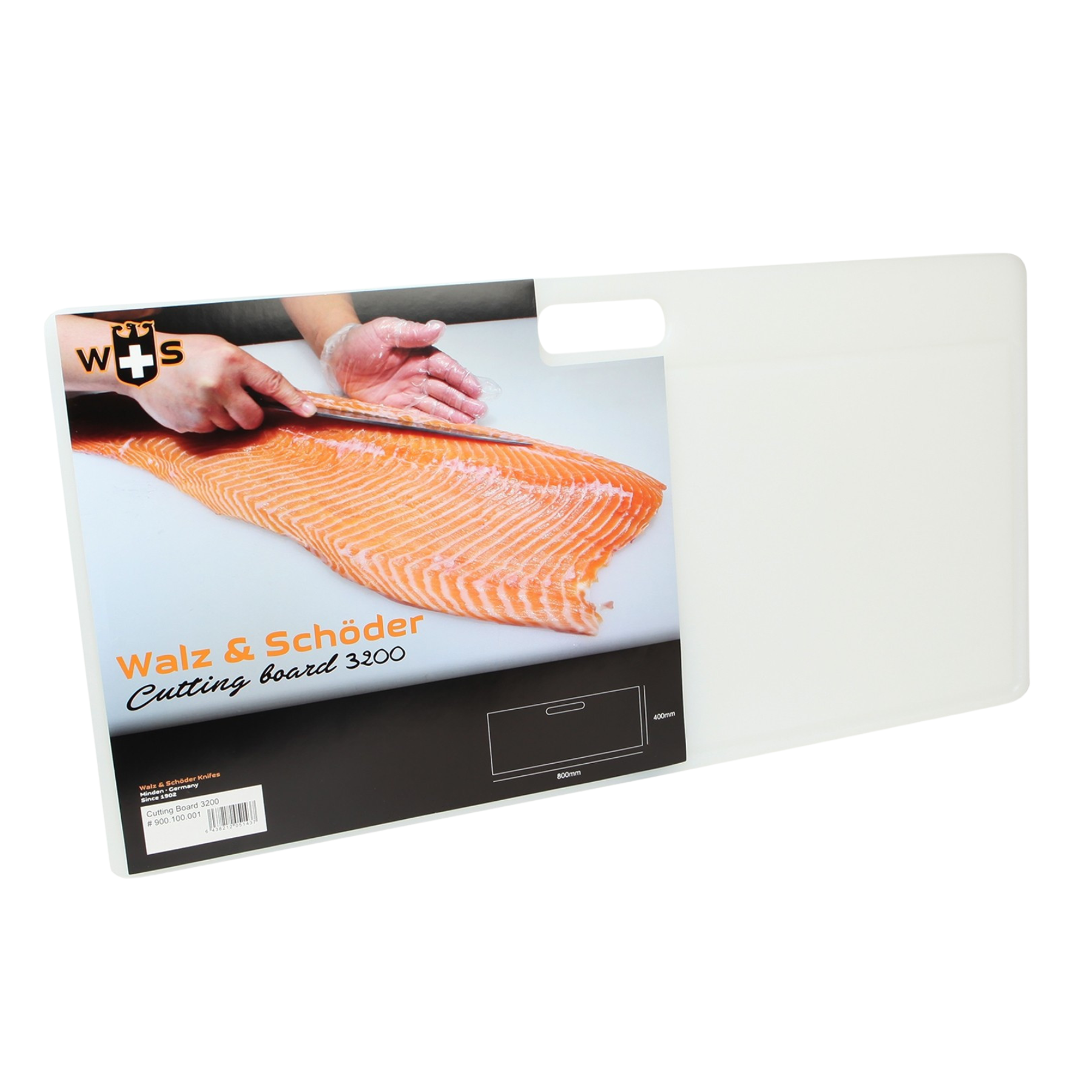 Walz & Schöder Leikkuulauta 800 x 400 x 13mm