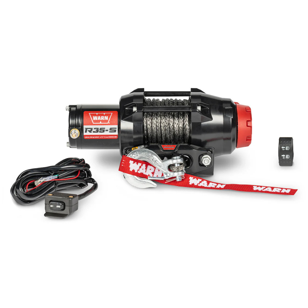 Warn R-Series R35-S sähkövinssi 12V 1588 kg köydellä